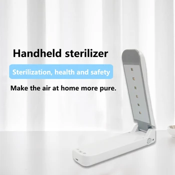 3W Handheld Ultraviolet Foldable Germicidal Lamp Disinfecting UVC Sanitizing Bactericidal Light Sanitizing Wand Light Bulb
3W Handheld Ultraviolet Foldable Germicidal Lamp Disinfecting UVC Sanitizing Bactericidal Light Sanitizing Wand Light Bulb