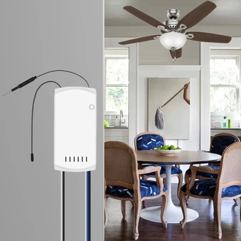 SONOFF IFan03 Wi-Fi Smart Ceiling Fan/Light Controller With 433 RF Smart Remote Control Works With Alexa Google Home Ewelink
SONOFF IFan03 Wi-Fi Smart Ceiling Fan/Light Controller With 433 RF Smart Remote Control Works With Alexa Google Home Ewelink