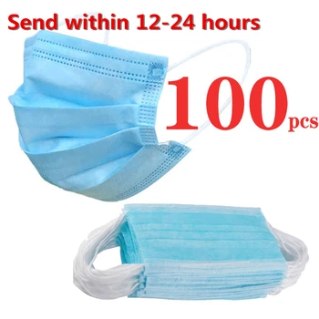 50 Pcs Non Woven Disposable Face Mask 3-layer Protective Masks Adult Ear Type Mouth Mask Box Packaging
50 Pcs Non Woven Disposable Face Mask 3-layer Protective Masks Adult Ear Type Mouth Mask Box Packaging