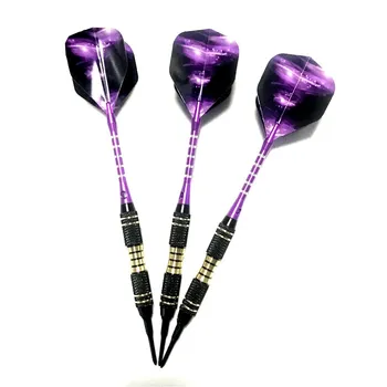 Professional Electronic Soft Tip Darts 18g Darts With Aluminum Alloy Shaft Purple Color
Professional Electronic Soft Tip Darts 18g Darts With Aluminum Alloy Shaft Purple Color