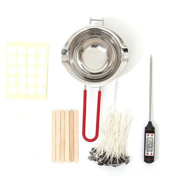 Candle Making Kit DIY Candles Craft Tools with Candle Make Pouring Pot and Spoon 50Pcs Candle Wicks and Candle Wicks Sticker
Candle Making Kit DIY Candles Craft Tools with Candle Make Pouring Pot and Spoon 50Pcs Candle Wicks and Candle Wicks Sticker