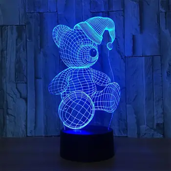 Creative Desk Light 3D Heart Bear Indoor Lighting Cartoon Table Lamp Night Light USB Charging Colorful Decoration Home Decor
Creative Desk Light 3D Heart Bear Indoor Lighting Cartoon Table Lamp Night Light USB Charging Colorful Decoration Home Decor