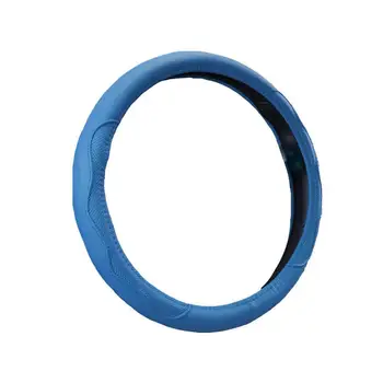 Car 38cm Steering Wheel Cover Protector Pu Leather Black With Red Anti-skid F9G1 
Car 38cm Steering Wheel Cover Protector Pu Leather Black With Red Anti-skid F9G1