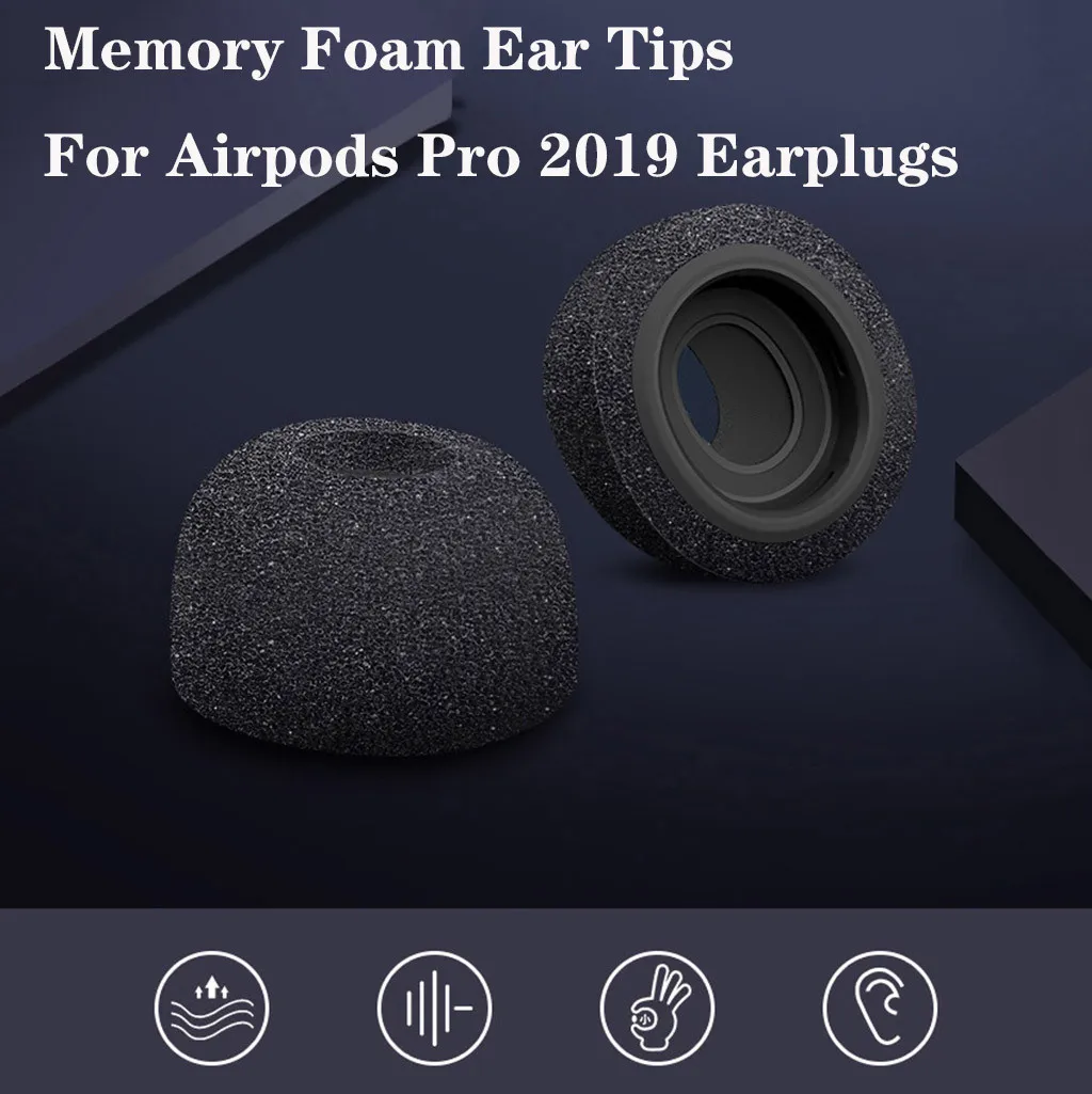 Сменные амбушюры с эффектом памяти для Airpods Pro наушники вкладыши P5 2019|Аксессуары