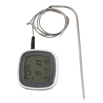 Potable Touchscreen LCD Digital Display Meat Food Cooking Thermometer Timer With Stainless Steel Probe TS-BN53 Drop shipping
Potable Touchscreen LCD Digital Display Meat Food Cooking Thermometer Timer With Stainless Steel Probe TS-BN53 Drop shipping
