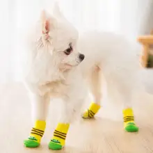 4Pcs/set Autumn Winter Pet Dog Socks For Small Breeds Dogs Anti-Slip Protector Cute Puppy Cat Indoor Wear Socks Pet Supplies
4Pcs/set Autumn Winter Pet Dog Socks For Small Breeds Dogs Anti-Slip Protector Cute Puppy Cat Indoor Wear Socks Pet Supplies