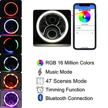 of headlight manufacturers direct marketing with the function of monkey RGB converted light jeep automobile led lamps
of headlight manufacturers direct marketing with the function of monkey RGB converted light jeep automobile led lamps