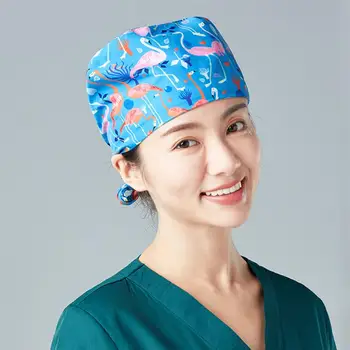 1PC Printing Hat Adjustable Lace-up Cap Doctor Nurse Cap Working Hat Creative Pattern Head Protector for Worker Hospital
1PC Printing Hat Adjustable Lace-up Cap Doctor Nurse Cap Working Hat Creative Pattern Head Protector for Worker Hospital