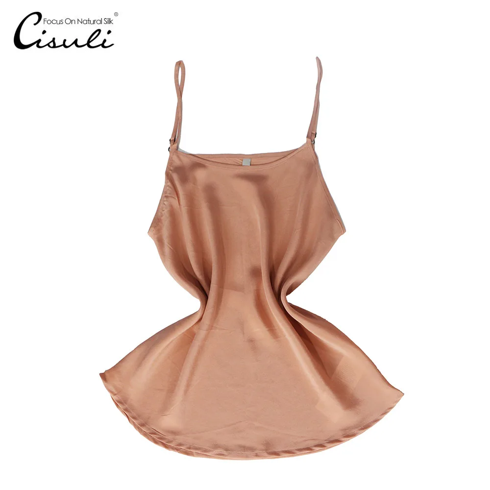 CISULI 100% Silk Crepe Camisole Cool Summer Tops Lightweight Breathable Quick Dry Anti-Allergy Top
CISULI 100% Silk Crepe Camisole Cool Summer Tops Lightweight Breathable Quick Dry Anti-Allergy Top