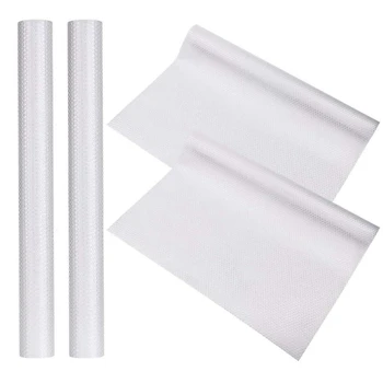 4 Rolls Fridge Mats Non-Slip Waterproof Shelf Liner DIY EVA Cupboard Cabinet Shelf Refrigerator Pad 45X150cm
4 Rolls Fridge Mats Non-Slip Waterproof Shelf Liner DIY EVA Cupboard Cabinet Shelf Refrigerator Pad 45X150cm