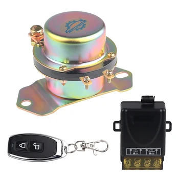 Remote Control Battery Switch Truck Car Vehicle Electromagnetic Latching Relay 100A 12v Car Battery Isolator Disconnect Cut Off