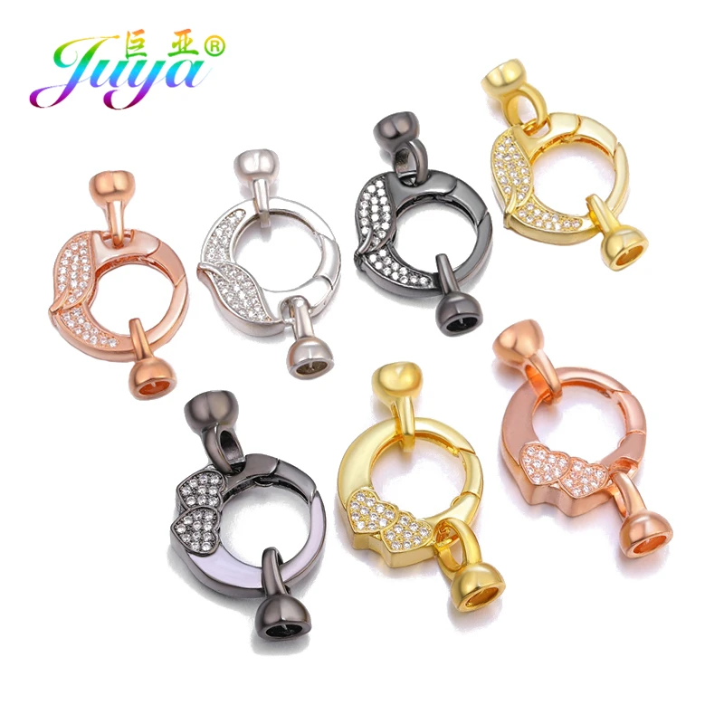 Juya DIY Luxury Multi Rows Pearls Bracelet Necklace Making New Designer Decorative Spring Button Fastener Clasps Accessories
Juya DIY Luxury Multi Rows Pearls Bracelet Necklace Making New Designer Decorative Spring Button Fastener Clasps Accessories