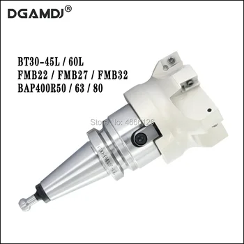 1set of BT30 FMB22/BT30 FMB27 face milling shank+BAP400R-50/63/80mm CNC milling machine right-angle milling head,for 1604 blades
1set of BT30 FMB22/BT30 FMB27 face milling shank+BAP400R-50/63/80mm CNC milling machine right-angle milling head,for 1604 blades