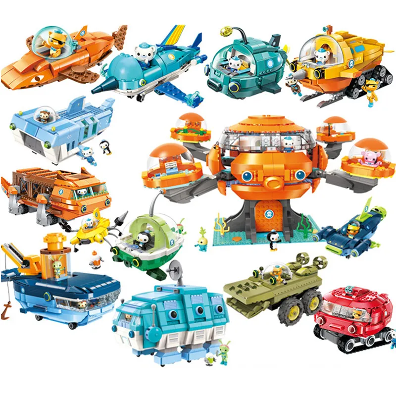 2020 NEW Octonauts Gup Creator Deep Sea Building Blocks Figures Bricks Kit Classic Ocean Submarine Model Kids Toys Gifts
2020 NEW Octonauts Gup Creator Deep Sea Building Blocks Figures Bricks Kit Classic Ocean Submarine Model Kids Toys Gifts