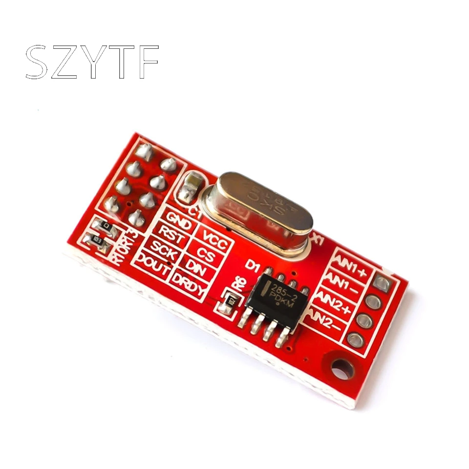 AD7705 Dual 16-bit ADC data acquisition module SPI interface programmable gain input TM7705
AD7705 Dual 16-bit ADC data acquisition module SPI interface programmable gain input TM7705