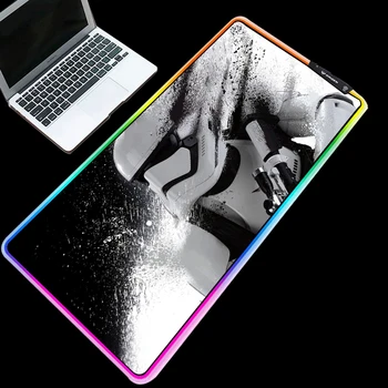 Yuzuoan Customized Computer LOGO Mouse Pad Star Wars LED Color Lighting Backlight RGB USB Adjustable Breathing Lamp Desk Pad
Yuzuoan Customized Computer LOGO Mouse Pad Star Wars LED Color Lighting Backlight RGB USB Adjustable Breathing Lamp Desk Pad