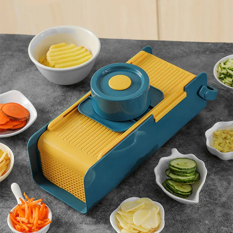 Multifunctional Vegetable Slicer Potato Peeler Garlic Grind Carrot Onion Grater With Strainer Kitchen Accessories Vegetable Tool
Multifunctional Vegetable Slicer Potato Peeler Garlic Grind Carrot Onion Grater With Strainer Kitchen Accessories Vegetable Tool