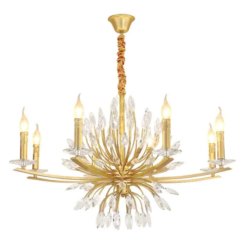Led Chandelier For Living Room Modern Crystal Starry Ceiling Chandelier Lighting Golden Hanging Lamps Decorative Fixture
Led Chandelier For Living Room Modern Crystal Starry Ceiling Chandelier Lighting Golden Hanging Lamps Decorative Fixture