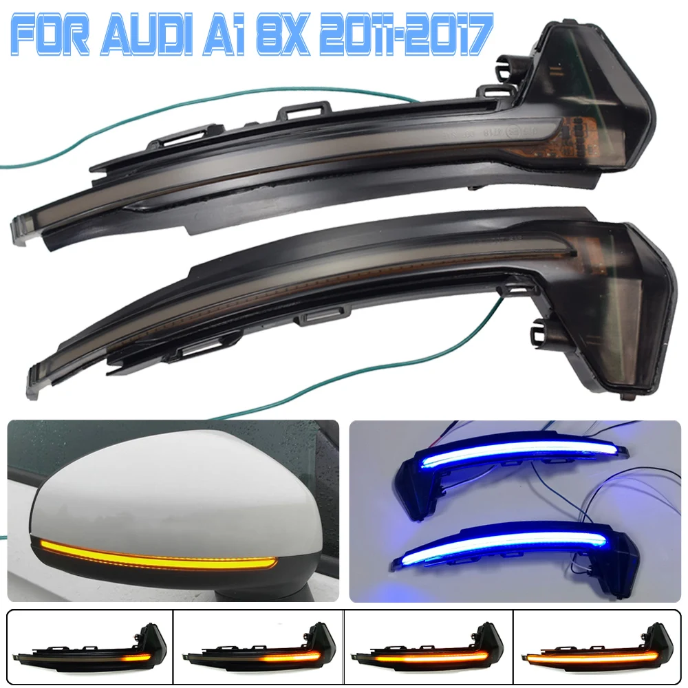 Flowing Water Blinker LED Dynamic Turn Signal Light For Audi A1 8X 2011 2012 2013 2014 2015 2016 2017 Side Mirror Flashing Light
Flowing Water Blinker LED Dynamic Turn Signal Light For Audi A1 8X 2011 2012 2013 2014 2015 2016 2017 Side Mirror Flashing Light