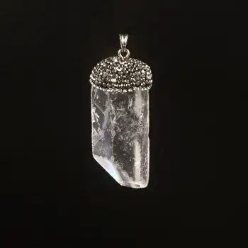 6 pcs Druzy Clear Quartz Women‘s Necklace Pendant Natural Stone Crystal Irregular Power Healing Necklaces Jewelry DIY Making
6 pcs Druzy Clear Quartz Women‘s Necklace Pendant Natural Stone Crystal Irregular Power Healing Necklaces Jewelry DIY Making