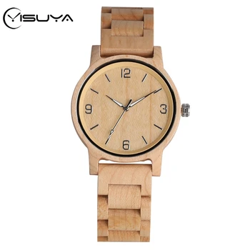 YISUYA Wooden Watch Men Full Bamboo Wood Clock Simple Dial Analog Adjustable Bracelet Band Quartz Wristwatches Relojes Hombre
YISUYA Wooden Watch Men Full Bamboo Wood Clock Simple Dial Analog Adjustable Bracelet Band Quartz Wristwatches Relojes Hombre