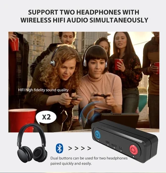 Bluetooth 5.0 Audio Transmitter Adapter Bluetooth Transmitte Dongle for Nintendo Switch PS4 TV PC USB TypeC Wireless transmitter
Bluetooth 5.0 Audio Transmitter Adapter Bluetooth Transmitte Dongle for Nintendo Switch PS4 TV PC USB TypeC Wireless transmitter