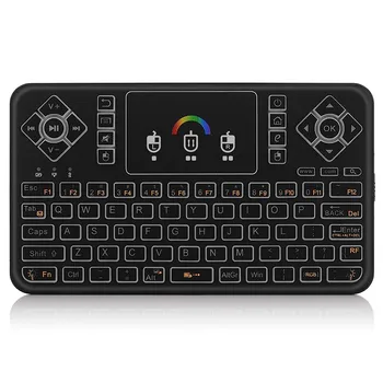 Seven Colurful Backlight Touchpad 2.4GHz Mini Wireless Keyboard for Android TV Box Computer TV Projectors More
Seven Colurful Backlight Touchpad 2.4GHz Mini Wireless Keyboard for Android TV Box Computer TV Projectors More