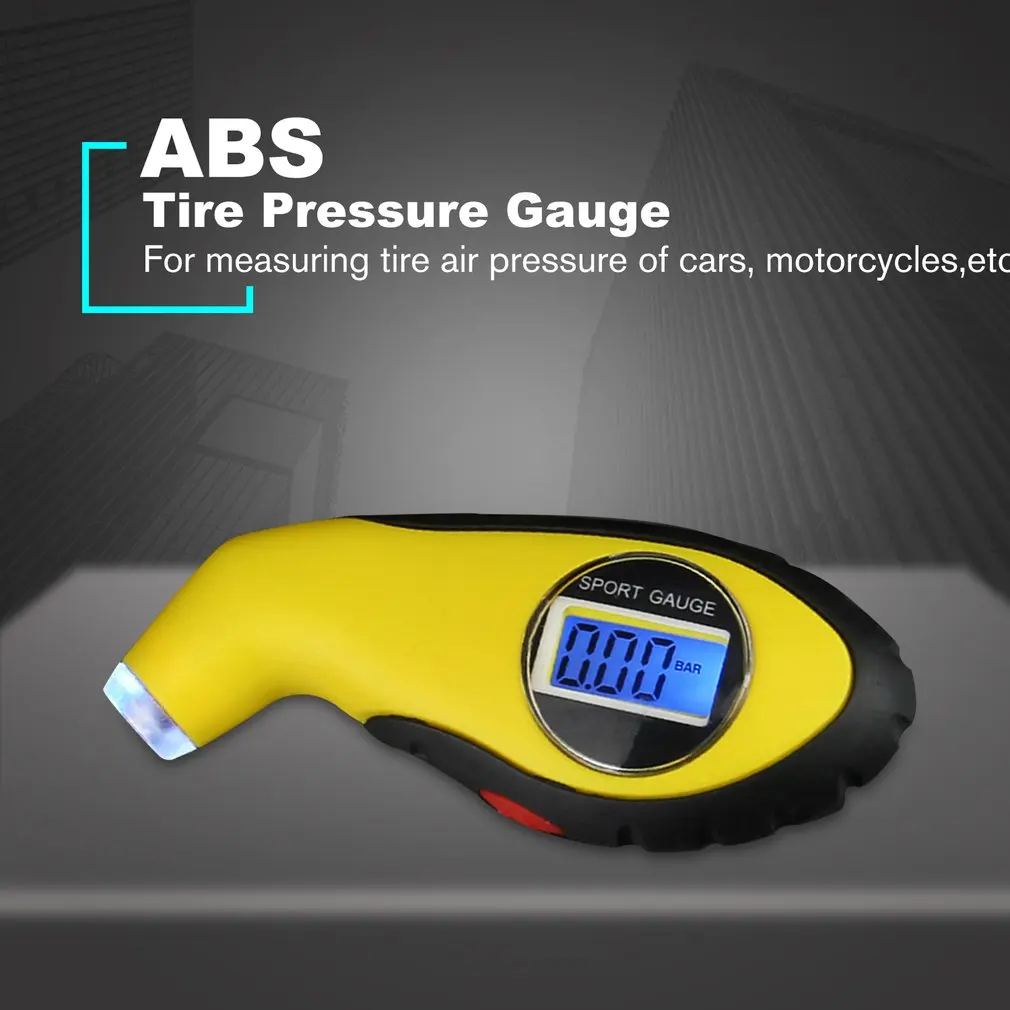 Car Electronic Digital LCD Tire Pressure Gauge Meter 0-100 PSI Backlight Tyre Manometer Barometers Tester Tool
Car Electronic Digital LCD Tire Pressure Gauge Meter 0-100 PSI Backlight Tyre Manometer Barometers Tester Tool