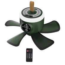 8000mAh USB Rechargeable Remote Control Timing Camping Fan 4 Gears Tent Ceiling Fan with LED Lamp for Home Outdoor Bed
8000mAh USB Rechargeable Remote Control Timing Camping Fan 4 Gears Tent Ceiling Fan with LED Lamp for Home Outdoor Bed