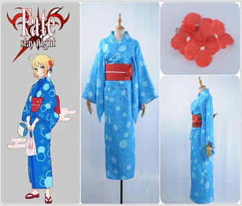 Game FGO×Google Play Saber Bathrobe Cosplay Costume Japanese Kimono Custom Wave Point Women Party Dress Skirt Red Belt Hairpin
Game FGO×Google Play Saber Bathrobe Cosplay Costume Japanese Kimono Custom Wave Point Women Party Dress Skirt Red Belt Hairpin