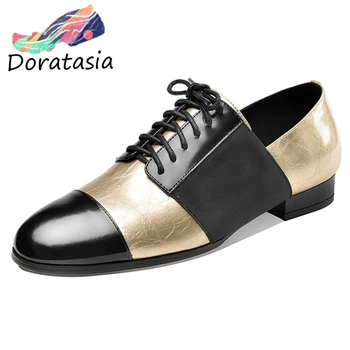 DORATASIA New Office Girl Casual Low Heels Dress Pumps Patent Leather Pumps Women Ol High Quality lace-up Shoes Woman
DORATASIA New Office Girl Casual Low Heels Dress Pumps Patent Leather Pumps Women Ol High Quality lace-up Shoes Woman