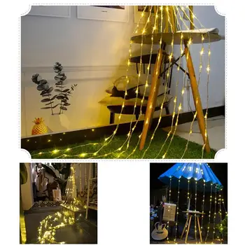 LED Garland Waterfall Waterproof Meteor Shower Rain String Light 3X3M Christmas Outdoor Wedding Curtain Icicle Fairy String
LED Garland Waterfall Waterproof Meteor Shower Rain String Light 3X3M Christmas Outdoor Wedding Curtain Icicle Fairy String