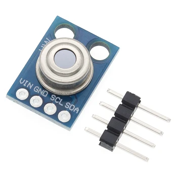 10pcs GY-906 MLX90614 MLX90614ESF non-contact Infrared Temperature Sensor Module IIC Interface IR Sensor Compatible
10pcs GY-906 MLX90614 MLX90614ESF non-contact Infrared Temperature Sensor Module IIC Interface IR Sensor Compatible