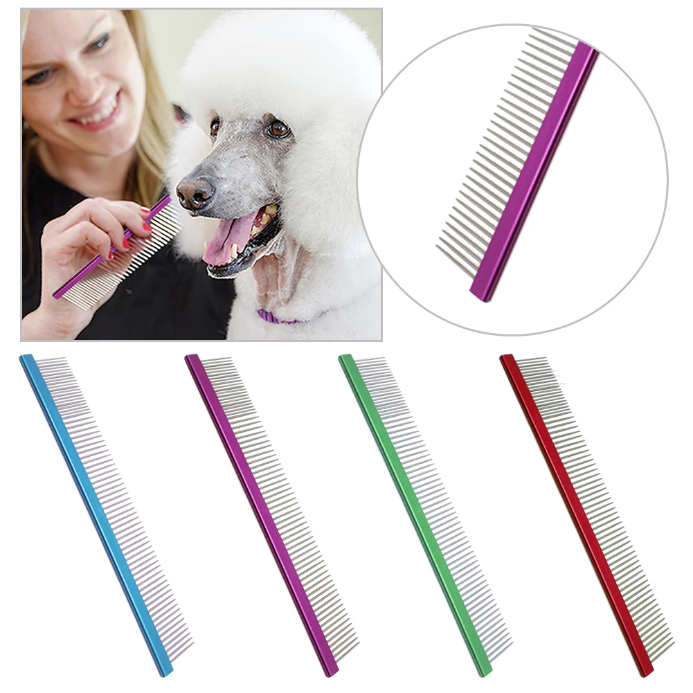 Pet Dematting Comb Stainless Steel Pet Grooming Comb For Dogs And Cats Removes Loose Undercoat Tangles Pet Supplies
Pet Dematting Comb Stainless Steel Pet Grooming Comb For Dogs And Cats Removes Loose Undercoat Tangles Pet Supplies