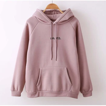 Autumn Harajuku Letter Printed Hoodies Women Solid Long Sleeve Loose Hoody Pullovers Female 2020 Fashion Casual Lady Sweatshirts
Autumn Harajuku Letter Printed Hoodies Women Solid Long Sleeve Loose Hoody Pullovers Female 2020 Fashion Casual Lady Sweatshirts