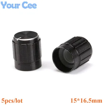 5PCS/Lot Black Metal 6 mm Knurled Shaft Insert Potentiometer Control Knobs Switch Knob 15mm x 16.5mm Height for Encoder 
5PCS/Lot Black Metal 6 mm Knurled Shaft Insert Potentiometer Control Knobs Switch Knob 15mm x 16.5mm Height for Encoder