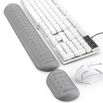 Memory Foam Keyboard Pad Wrist Mouse Pad Wrists Support Mice Keypad Mat for Desktop Computer Laptop Accessories Parts
Memory Foam Keyboard Pad Wrist Mouse Pad Wrists Support Mice Keypad Mat for Desktop Computer Laptop Accessories Parts