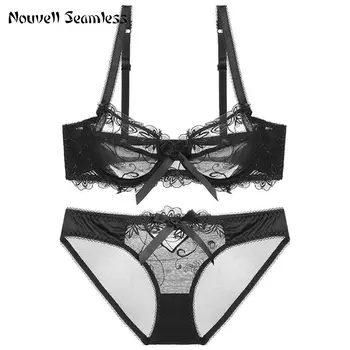 2Pcs Women Sexy Thin Lace Underwear Ladies Underwire Floral Bra Set Bras + Panties
2Pcs Women Sexy Thin Lace Underwear Ladies Underwire Floral Bra Set Bras + Panties