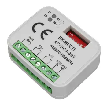 Universal garage gate receiver HORMANN BERNER MARANTEC SOMMER Remote Control 433 MHz 868 MHz Receiver 300-900mhz Multi Frequency
Universal garage gate receiver HORMANN BERNER MARANTEC SOMMER Remote Control 433 MHz 868 MHz Receiver 300-900mhz Multi Frequency
