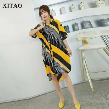 XITAO Korean Style Medium and Long Casual Pleated Loose Print Chiffon Shirt 2020 Spring Summer Fashion Women Blouses DMY3996
XITAO Korean Style Medium and Long Casual Pleated Loose Print Chiffon Shirt 2020 Spring Summer Fashion Women Blouses DMY3996