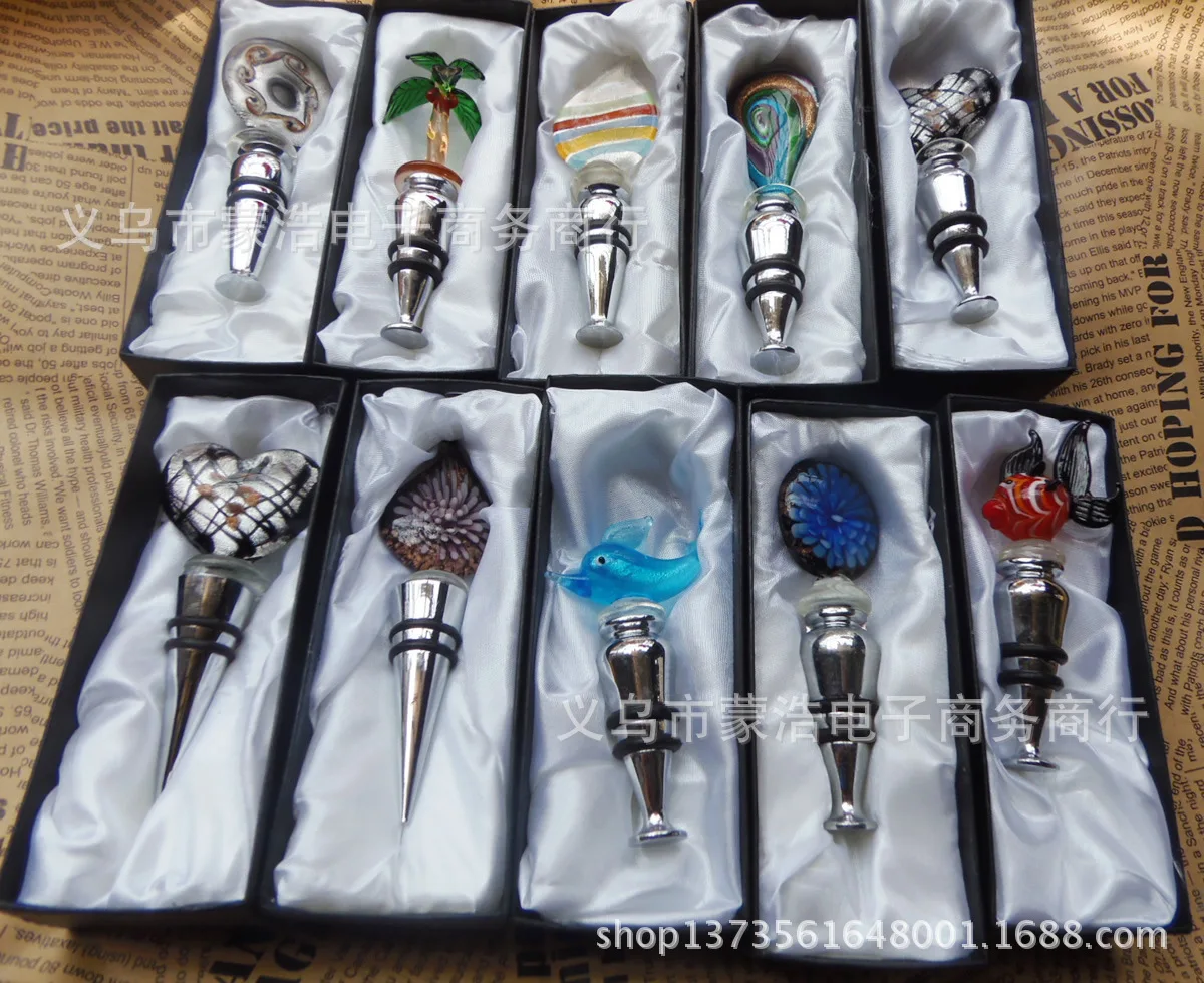 Stock Wine Stopper Handmade Coloured Glaze Wine Stopper Creative Household Products New Style Bottle Stopper 
Stock Wine Stopper Handmade Coloured Glaze Wine Stopper Creative Household Products New Style Bottle Stopper