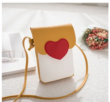 Women Heart Shaped Mobile Phone Case 2019 Autumn Winter Korean New Girls Casual Shoulder Messenger Bag
Women Heart Shaped Mobile Phone Case 2019 Autumn Winter Korean New Girls Casual Shoulder Messenger Bag