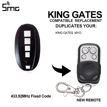 King Gates MYO garage remote replacment 433.92mhz handheld transmitter Kinggates gate control key fob fixed code 
King Gates MYO garage remote replacment 433.92mhz handheld transmitter Kinggates gate control key fob fixed code