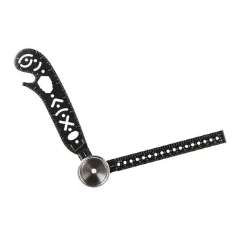 Scale Ruler Magnet Multifunctional Drawing Ruler Scale Ruler Drawing Compass Pattern Measuring Drawing Ruler Tool
Scale Ruler Magnet Multifunctional Drawing Ruler Scale Ruler Drawing Compass Pattern Measuring Drawing Ruler Tool