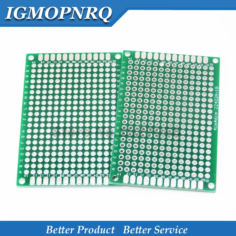 20pcs 4x6cm High-quality!! Double Side Prototype PCB diy Universal Printed Circuit Board 4*6cm Hot sale new
20pcs 4x6cm High-quality!! Double Side Prototype PCB diy Universal Printed Circuit Board 4*6cm Hot sale new