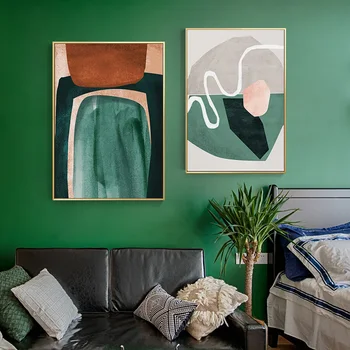 Abstract Geometric Canvas Painting Posters Prints Minimalist Green Wall Art Pictures For Living Room Bedroom Aisle Studio
Abstract Geometric Canvas Painting Posters Prints Minimalist Green Wall Art Pictures For Living Room Bedroom Aisle Studio