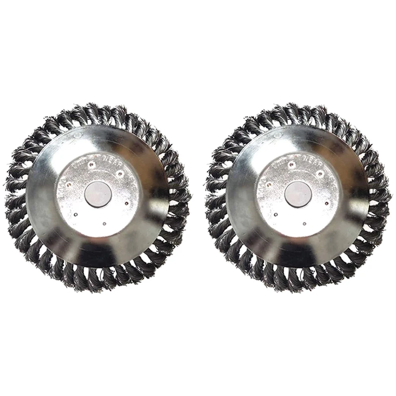 TOP Trimmer Head Cutter, Trimmer Head Round Steel Wire Brush Replacement for String Trimmers, Rust Removal, Lawn Mower, Brush Cu
TOP Trimmer Head Cutter, Trimmer Head Round Steel Wire Brush Replacement for String Trimmers, Rust Removal, Lawn Mower, Brush Cu