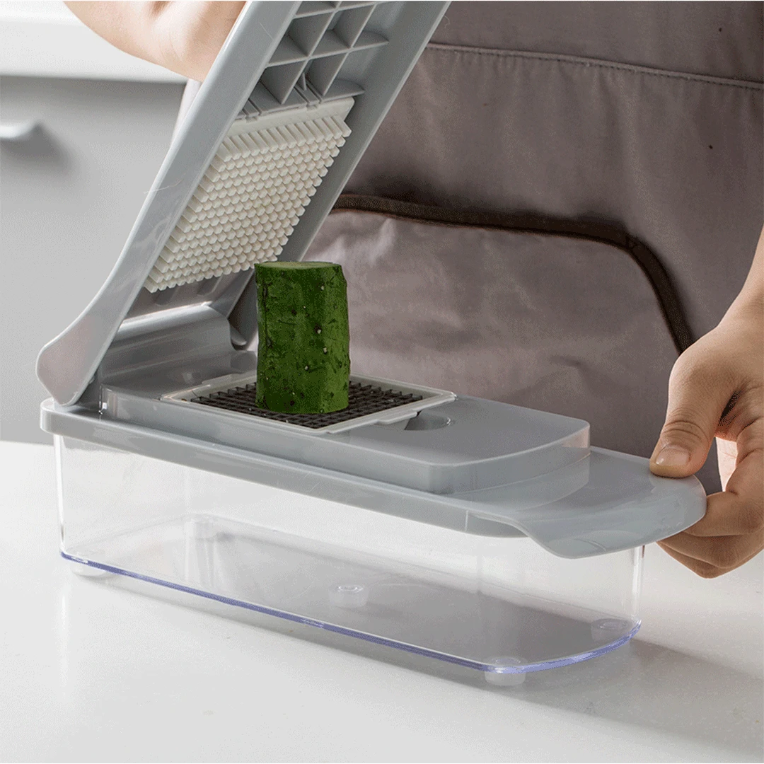 Original Jordan&Judy 6 In 1 Multi-function Vegetable Slicer Cutter Fruit Melon Peeler Manual Vegetable Chopper