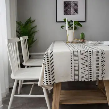 Geometric Pattern Linen Anti-scald Table Cloth Decorative Dustproof Tablecloth Table Cover Mantel Mesa Obrus Home Textile
Geometric Pattern Linen Anti-scald Table Cloth Decorative Dustproof Tablecloth Table Cover Mantel Mesa Obrus Home Textile