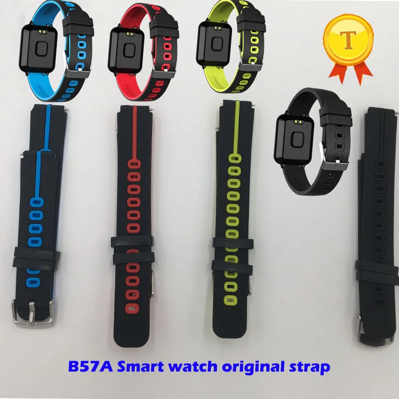 original silicone color strap belt watchband for B57 B57A B57B B57C Smart band smart watch charger charging cable clip dock base
original silicone color strap belt watchband for B57 B57A B57B B57C Smart band smart watch charger charging cable clip dock base